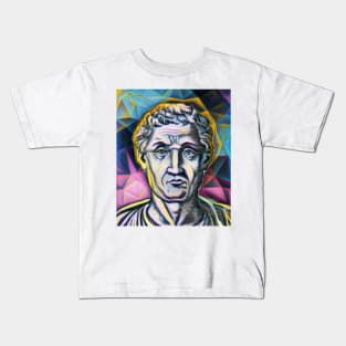 Anicius Manlius Severinus Boethius Portrait | Boethius Artwork 10 Kids T-Shirt